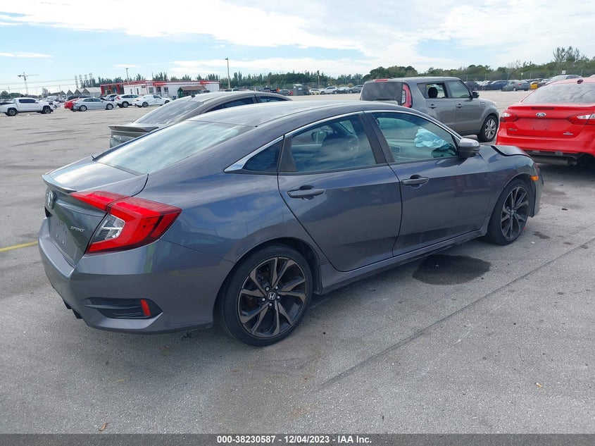 VIN 2HGFC2F85LH553447 2020 HONDA CIVIC SPORT
