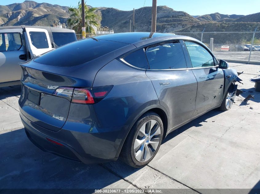 2021 TESLA MODEL Y STANDARD RANGE - 5YJYGDED1MF110404