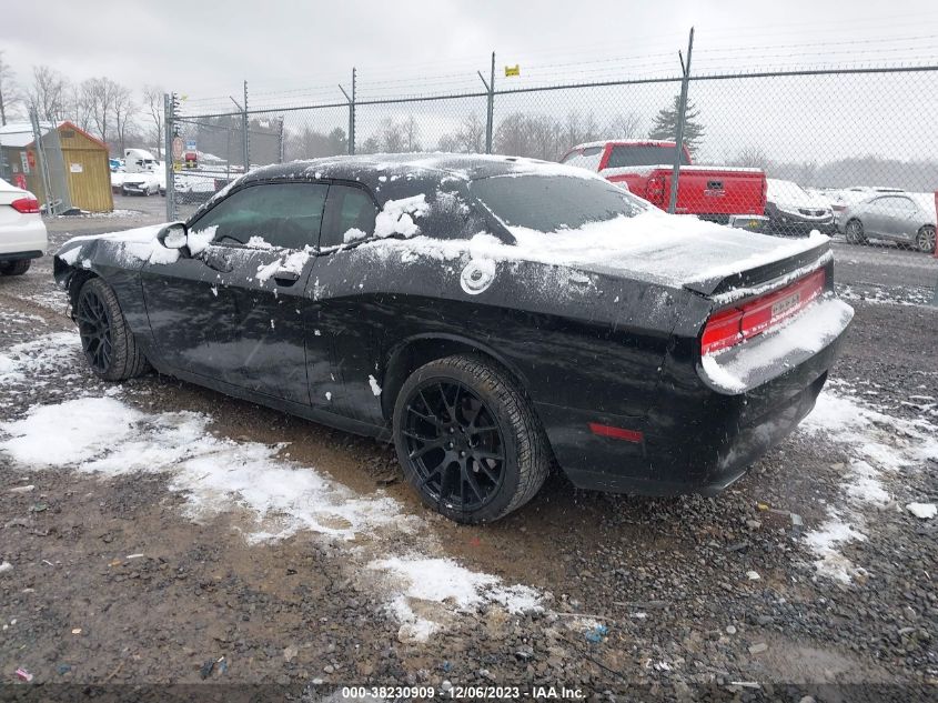 2013 DODGE CHALLENGER SXT - 2C3CDYAG1DH520080