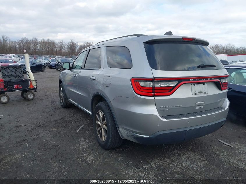 2015 DODGE DURANGO LIMITED - 1C4RDJDG7FC163597
