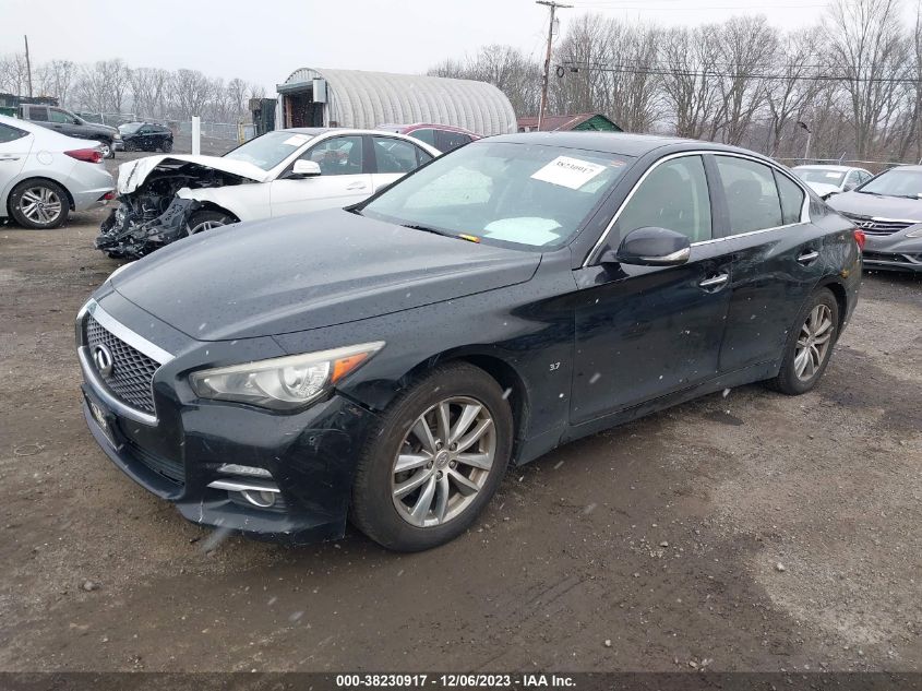2014 INFINITI Q50 PREMIUM - JN1BV7AR7EM698657