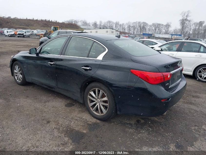 2014 INFINITI Q50 PREMIUM - JN1BV7AR7EM698657