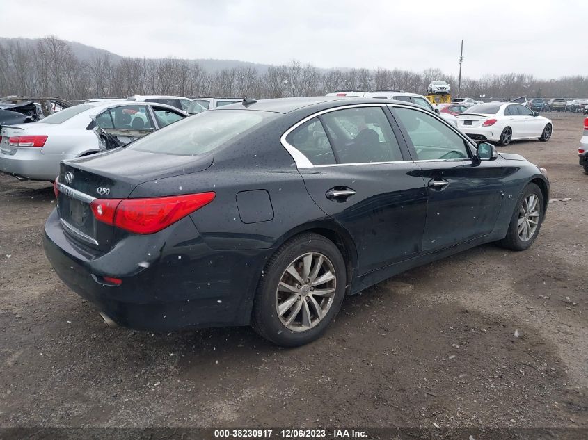 2014 INFINITI Q50 PREMIUM - JN1BV7AR7EM698657