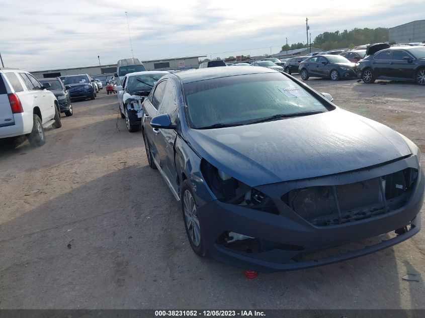 2016 HYUNDAI SONATA SPORT/LIMITED - 5NPE34AF3GH299326