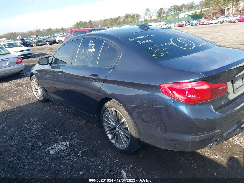 2019 BMW 530I XDRIVE WBAJA7C59KWW37824
