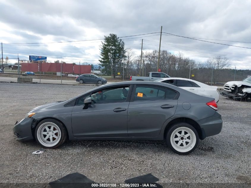 2013 HONDA CIVIC LX - 2HGFB2F56DH301250