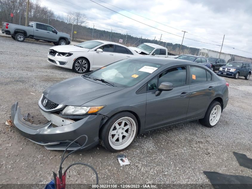 2013 HONDA CIVIC LX - 2HGFB2F56DH301250