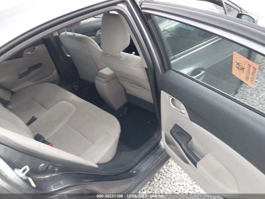 2013 HONDA CIVIC LX - 2HGFB2F56DH301250