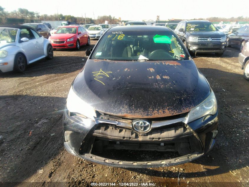 2017 TOYOTA CAMRY SE - 4T1BF1FK0HU727032