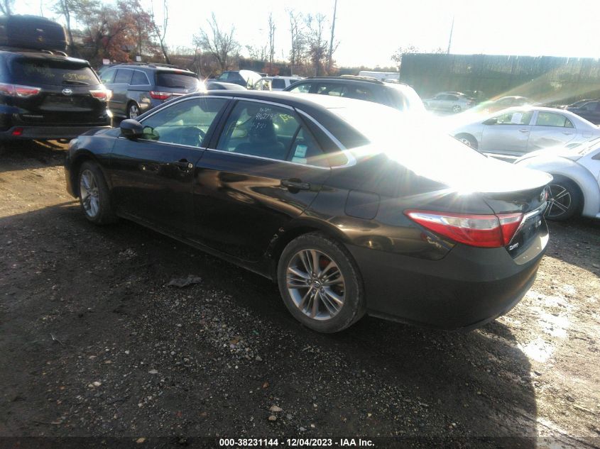 2017 TOYOTA CAMRY SE - 4T1BF1FK0HU727032