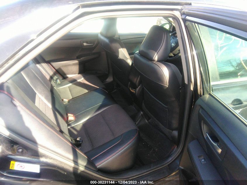 2017 TOYOTA CAMRY SE - 4T1BF1FK0HU727032