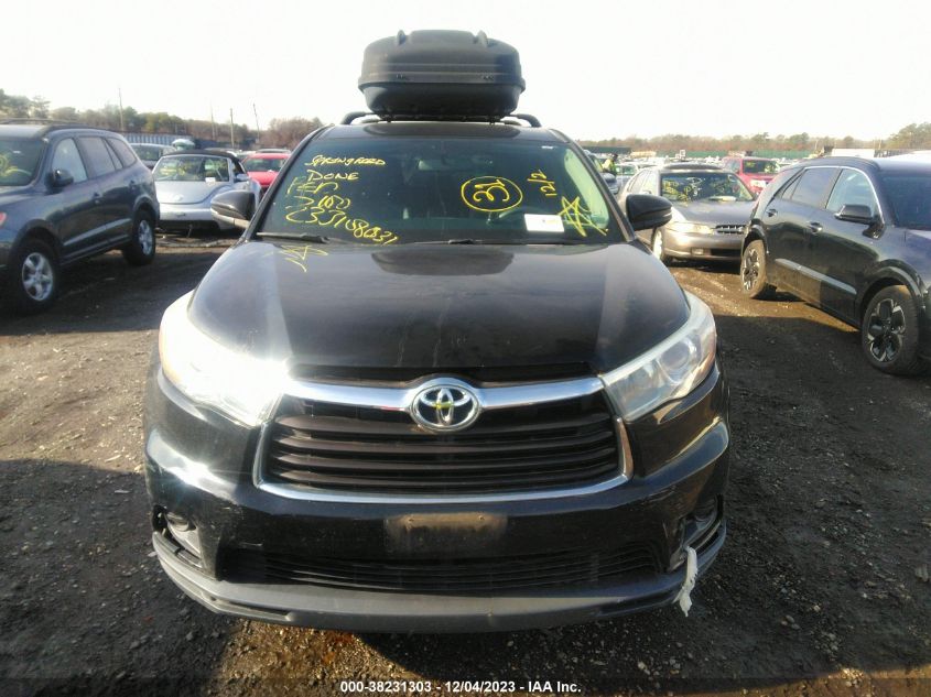 2016 TOYOTA HIGHLANDER LE V6 - 5TDBKRFH5GS272085