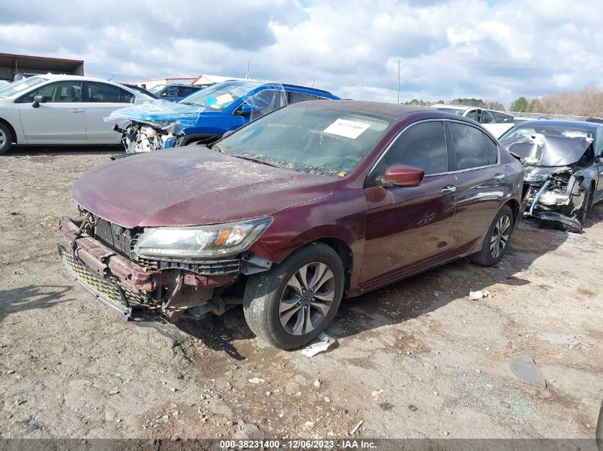 2013 HONDA ACCORD LX 1HGCR2F30DA278164