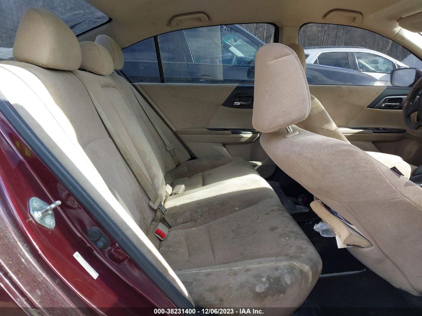 2013 HONDA ACCORD LX 1HGCR2F30DA278164