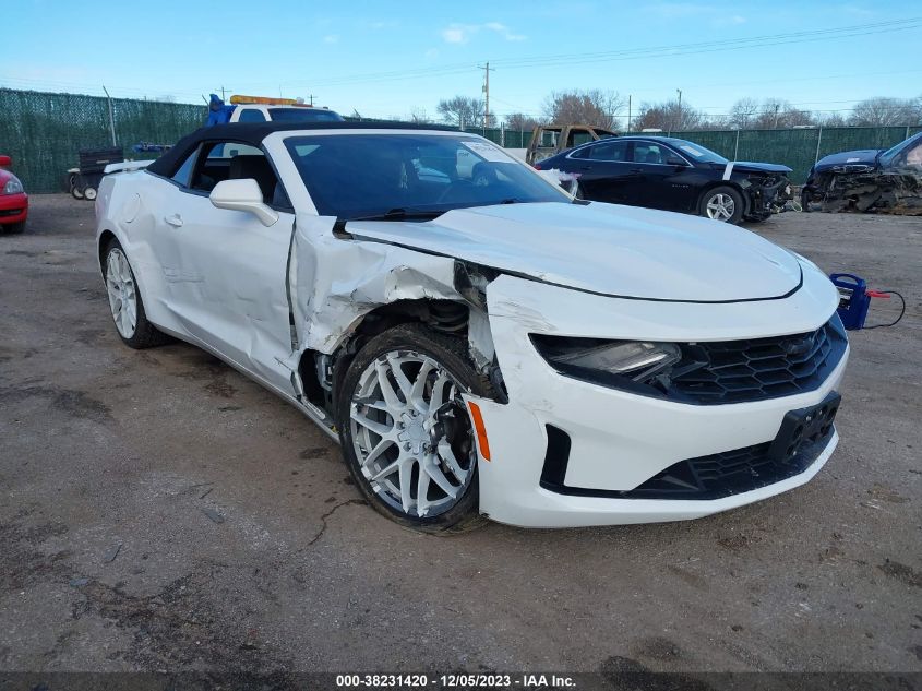 2020 CHEVROLET CAMARO RWD  1LT - 1G1FB3DX3L0128971