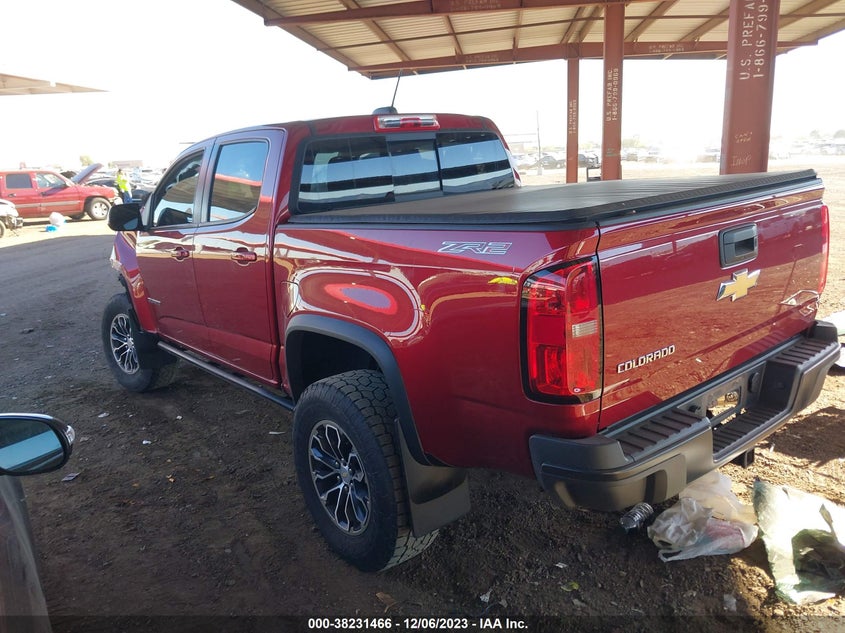 VIN 1GCPTEE15J1237647 2018 CHEVROLET COLORADO ZR2