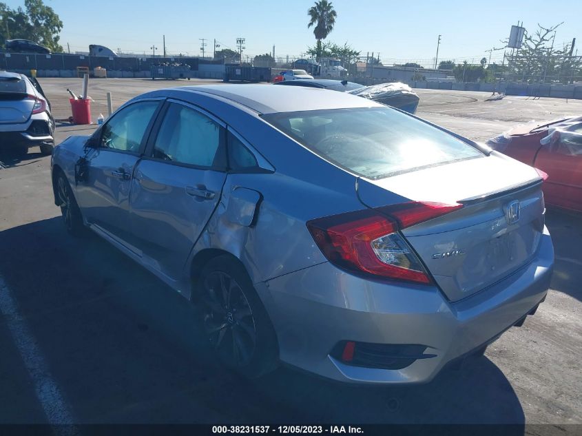 2019 HONDA CIVIC SPORT - 2HGFC2F80KH526722