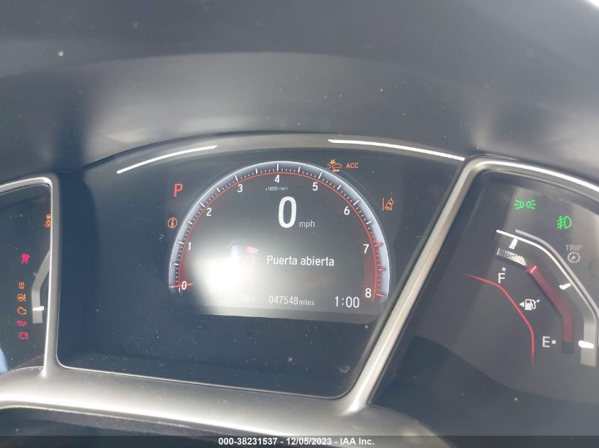 2019 HONDA CIVIC SPORT - 2HGFC2F80KH526722