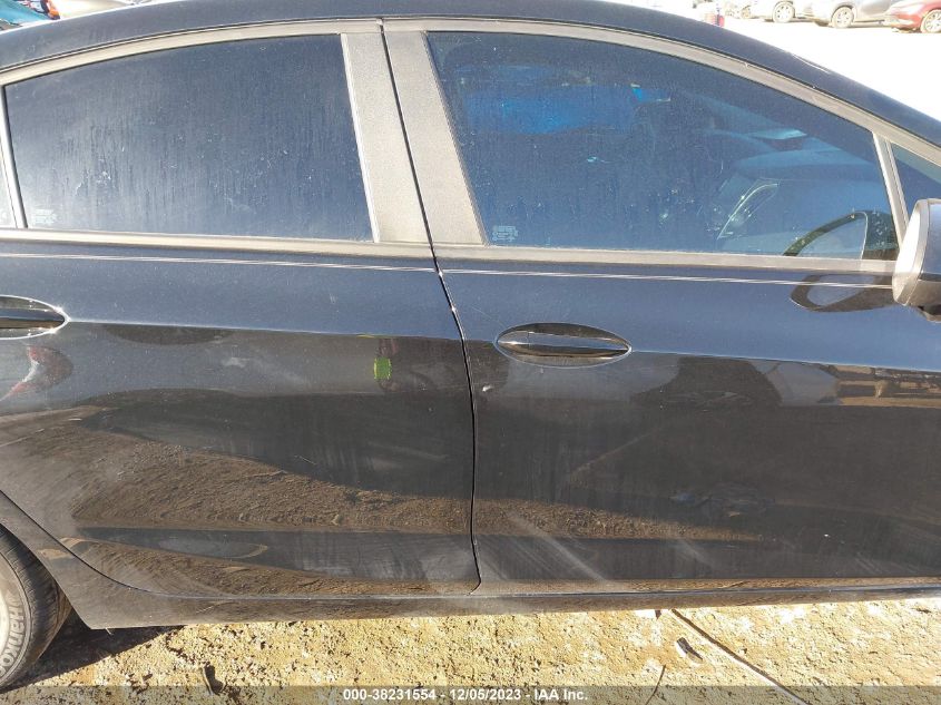 2019 CHEVROLET CRUZE LS - 1G1BC5SM1K7152269