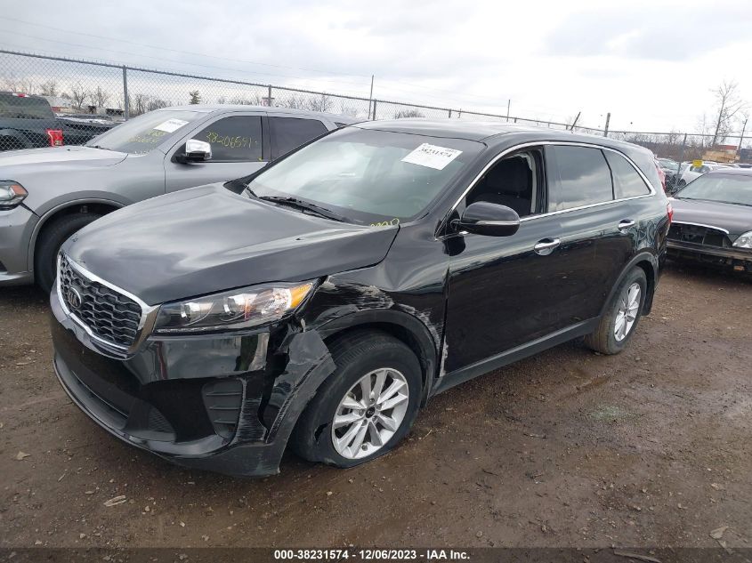 2020 KIA SORENTO 2.4L L - 5XYPG4A36LG654171