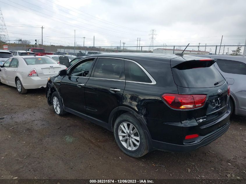 2020 KIA SORENTO 2.4L L - 5XYPG4A36LG654171