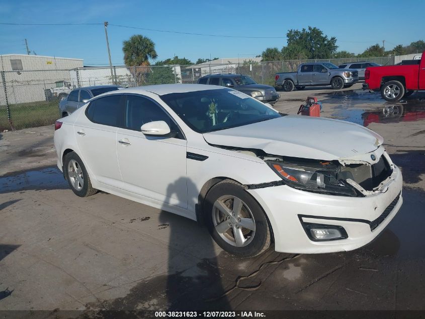 2015 KIA OPTIMA LX - KNAGM4A78F5556961