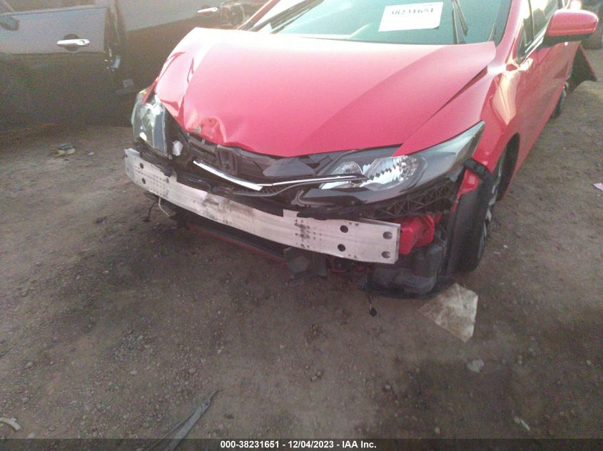 2015 HONDA CIVIC EXL - 2HGFG3B0XFH507594