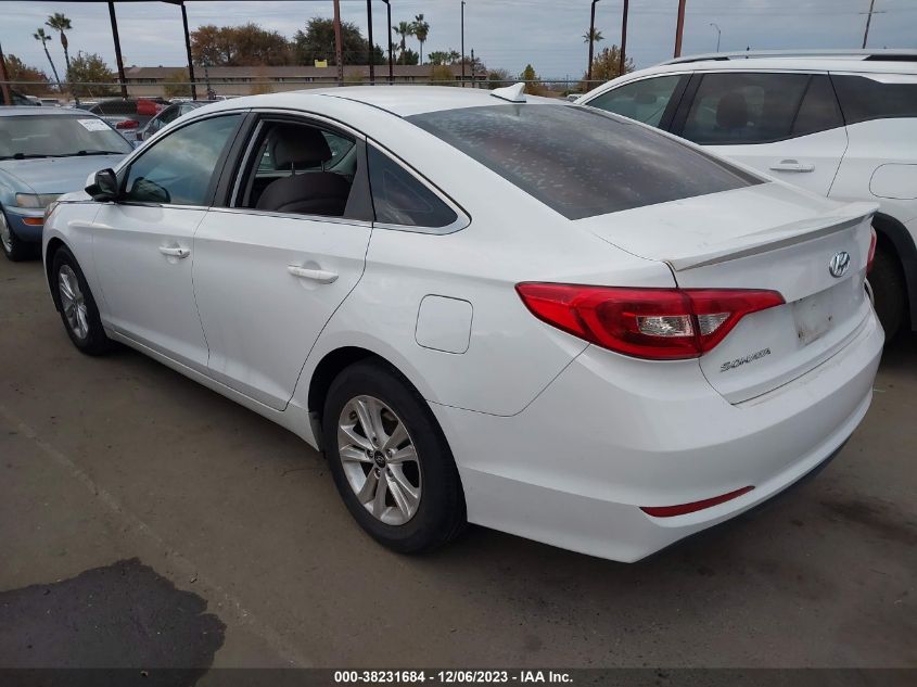 2016 HYUNDAI SONATA 2.4L SE - 5NPE24AF5GH316968