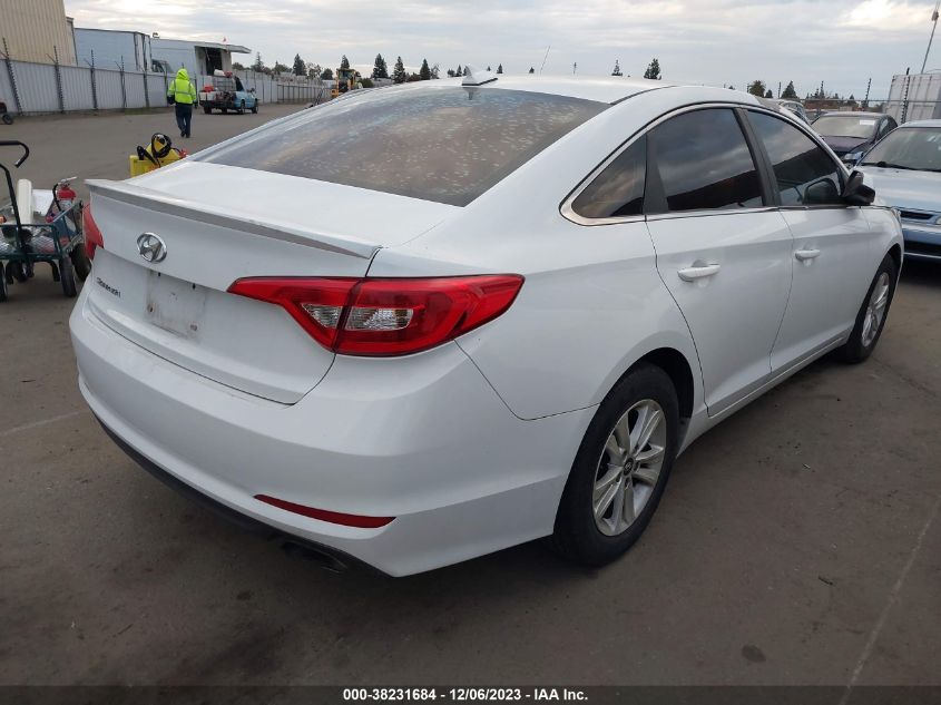 2016 HYUNDAI SONATA 2.4L SE - 5NPE24AF5GH316968