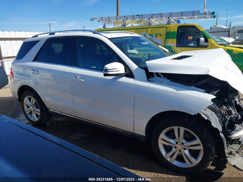 2014 MERCEDES-BENZ ML 350 4JGDA5JB1EA301563