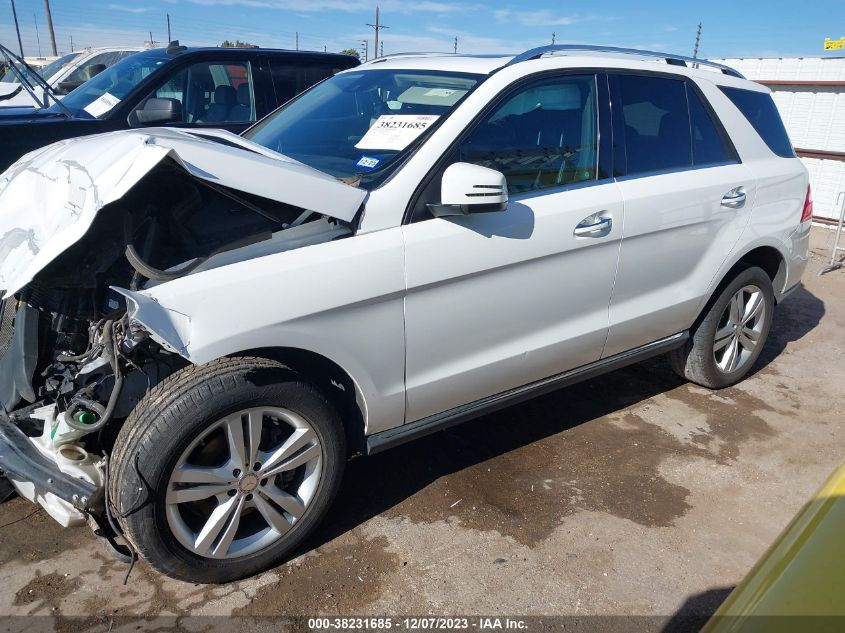 2014 MERCEDES-BENZ ML 350 4JGDA5JB1EA301563