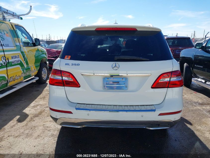 2014 MERCEDES-BENZ ML 350 4JGDA5JB1EA301563