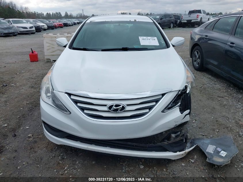 2014 HYUNDAI SONATA GLS - 5NPEB4AC1EH942102