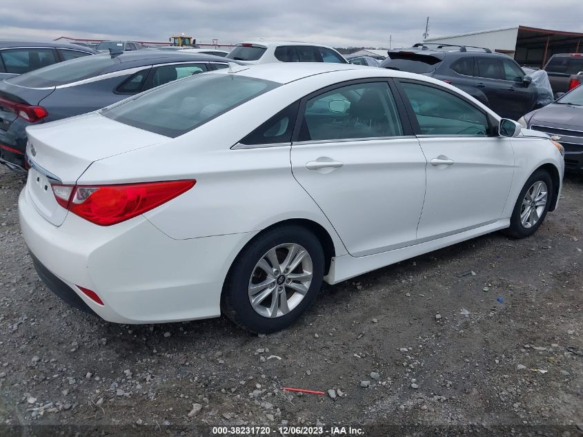 2014 HYUNDAI SONATA GLS - 5NPEB4AC1EH942102