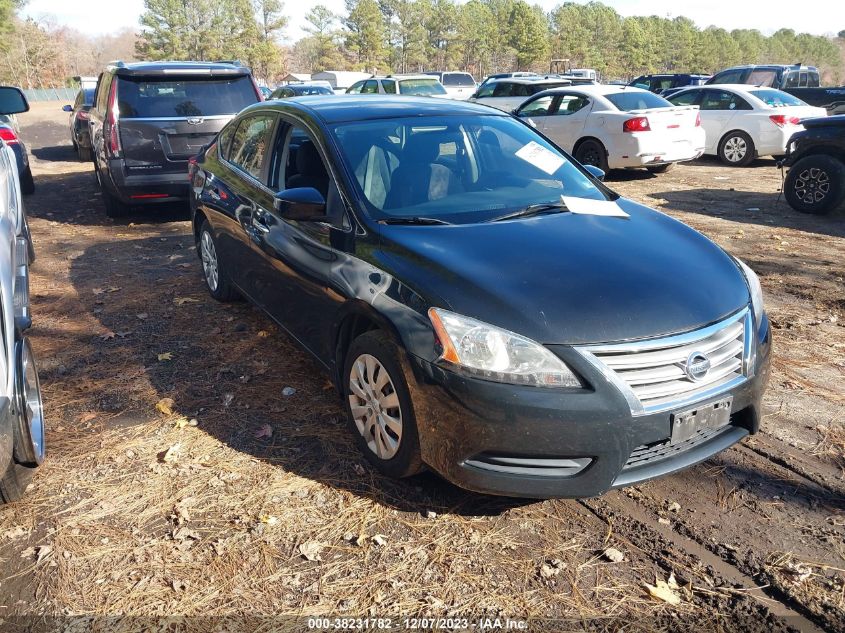 2013 NISSAN SENTRA SV - 1N4AB7APXDN905461