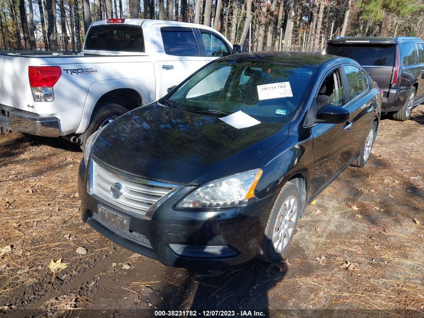 2013 NISSAN SENTRA SV - 1N4AB7APXDN905461