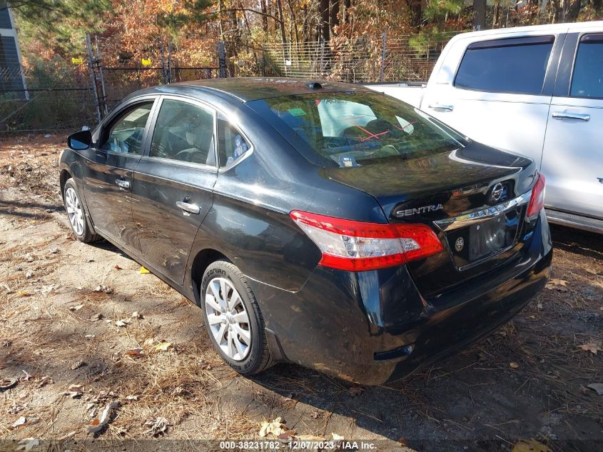 2013 NISSAN SENTRA SV - 1N4AB7APXDN905461