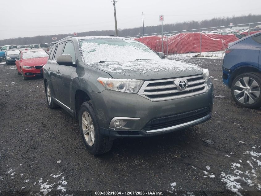 2013 TOYOTA HIGHLANDER SE V6 - 5TDBK3EH8DS264735