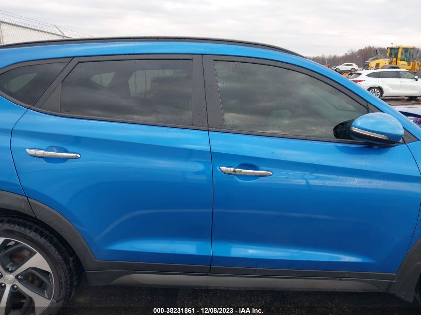 2016 HYUNDAI TUCSON LIMITED/SPORT AND ECO/SE - KM8J3CA26GU116394