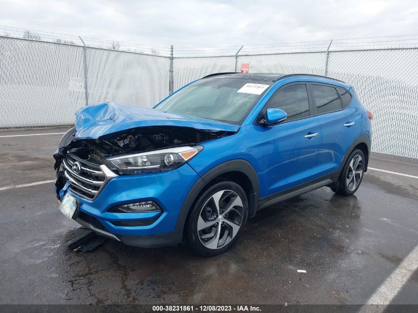 2016 HYUNDAI TUCSON LIMITED/SPORT AND ECO/SE - KM8J3CA26GU116394
