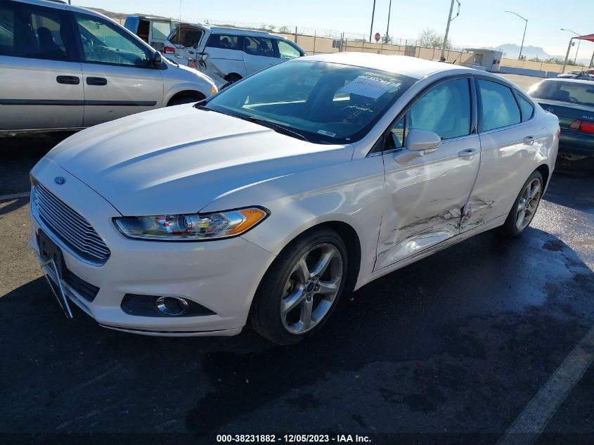 2016 FORD FUSION SE - 3FA6P0H72GR384726