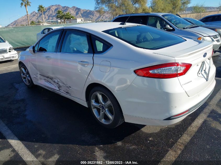 2016 FORD FUSION SE - 3FA6P0H72GR384726