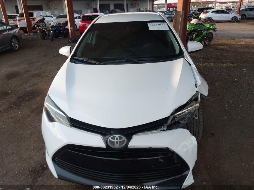 2019 TOYOTA COROLLA LE - 2T1BURHE9KC221624