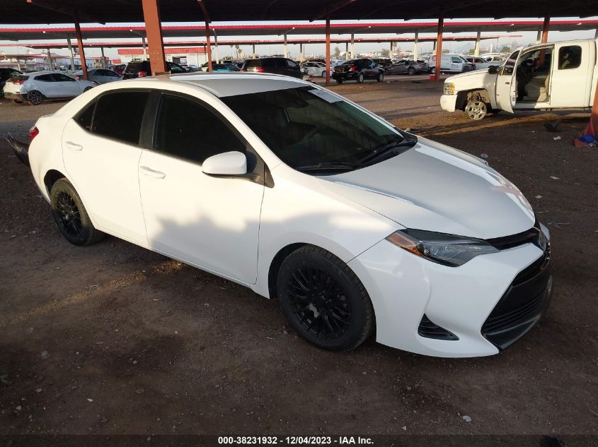 2019 TOYOTA COROLLA LE - 2T1BURHE9KC221624