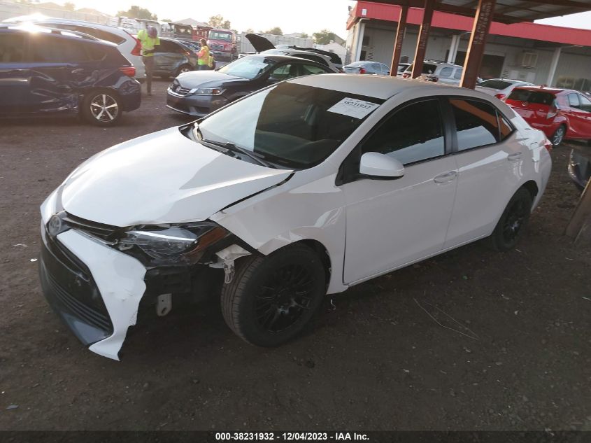 2019 TOYOTA COROLLA LE - 2T1BURHE9KC221624