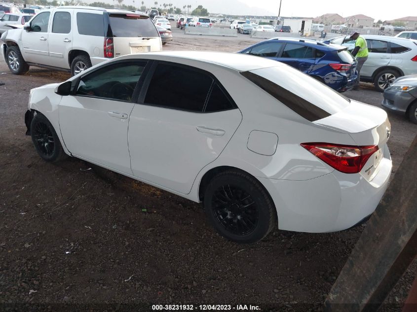 2019 TOYOTA COROLLA LE - 2T1BURHE9KC221624