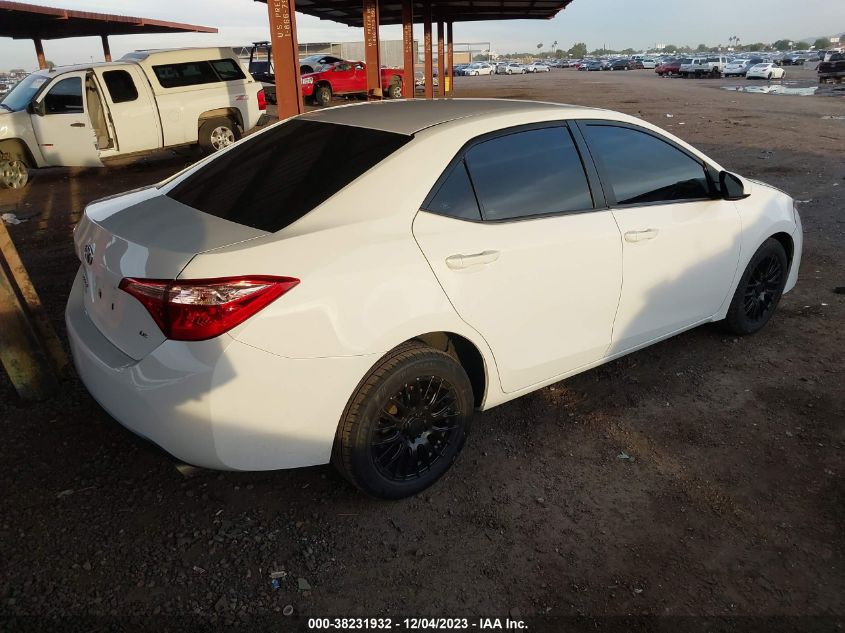 2019 TOYOTA COROLLA LE - 2T1BURHE9KC221624