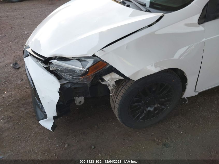 2019 TOYOTA COROLLA LE - 2T1BURHE9KC221624