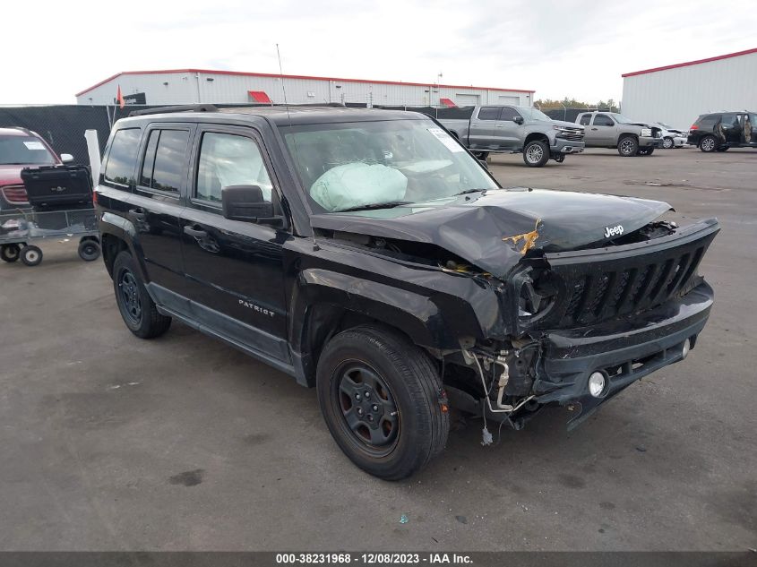 2016 JEEP PATRIOT SPORT - 1C4NJPBB7GD776641