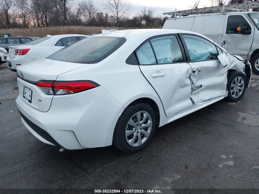 2022 TOYOTA COROLLA LE - 5YFEPMAE2NP330612